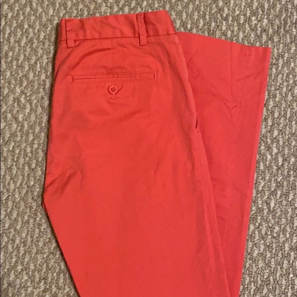 Boys J Crew salmon pants
